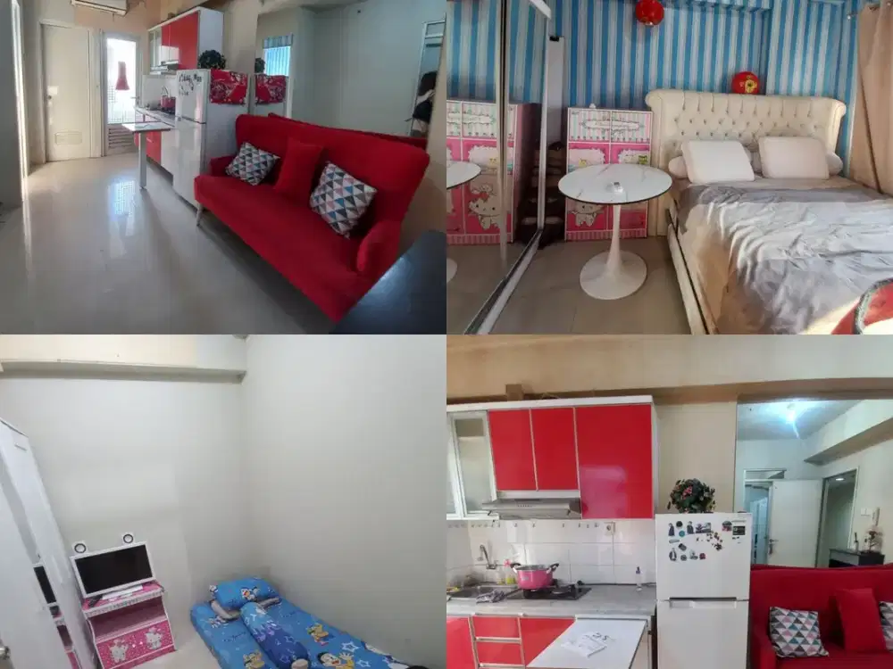Disewakan TAHUNAN Apartemen grand emerald full furnished lt 19