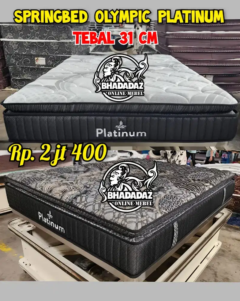 Kasur Springbed Olympic Platinum