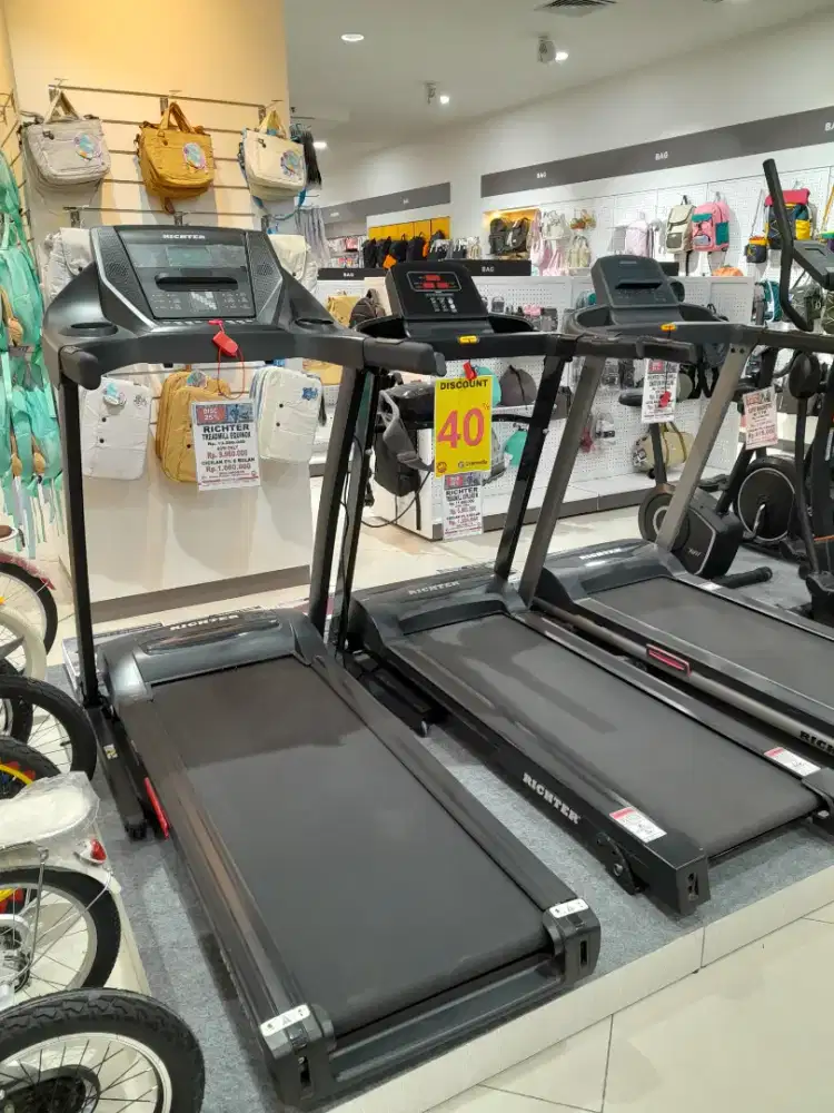 Promo cicilan tanpa kartu kredit , Richter treadmil equinox