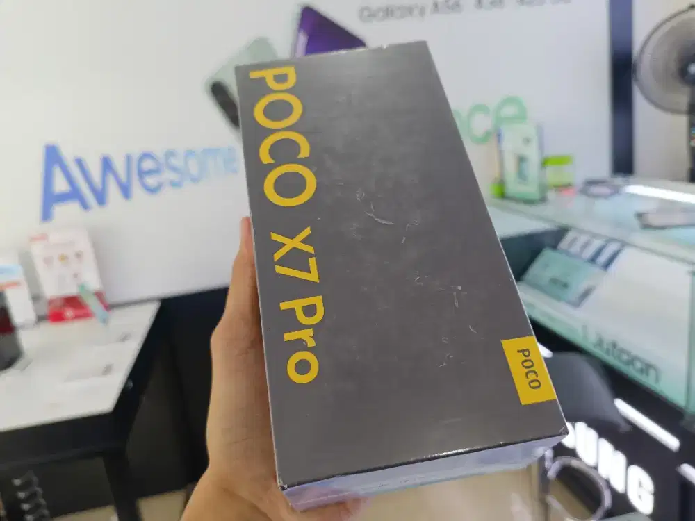 POCO X7 RAM 8/256GB GARANSI 15 BULAN SIAP ANTAR