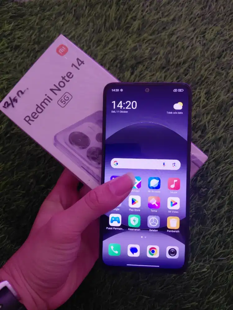 XIAOMI REDMI NOTE 14 5G 12/512 RESMI MULUS