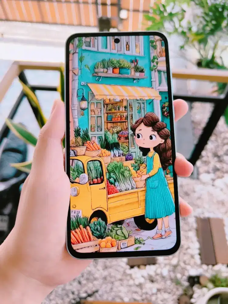 Samsung Galaxy A55 5G Ice Blue 8/256 Fulset Ori