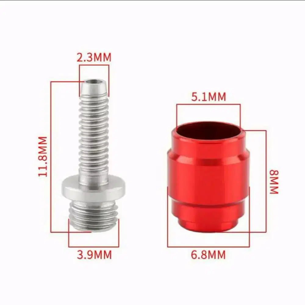 Konektor & Olive Avid Sram Stealth-a-Majig Hidrolik Level Guide Code