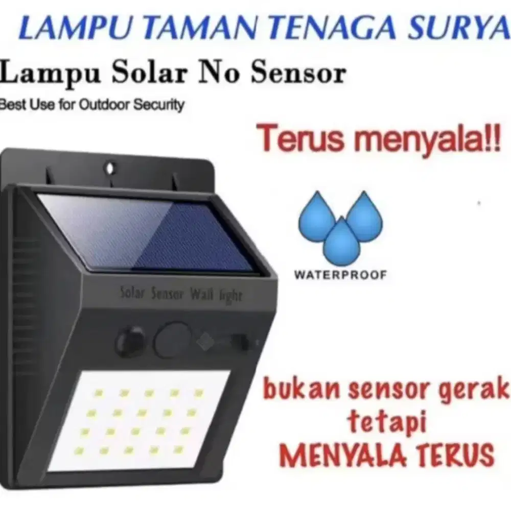 Lampu Tenaga Surya