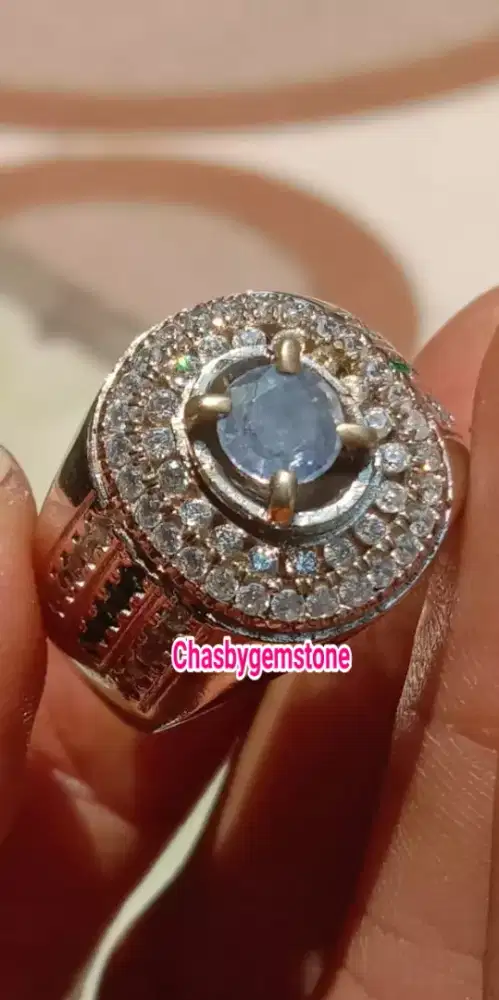 Batu Permata Blue safir cylon-Natural Batu blue sapphire srilangka
