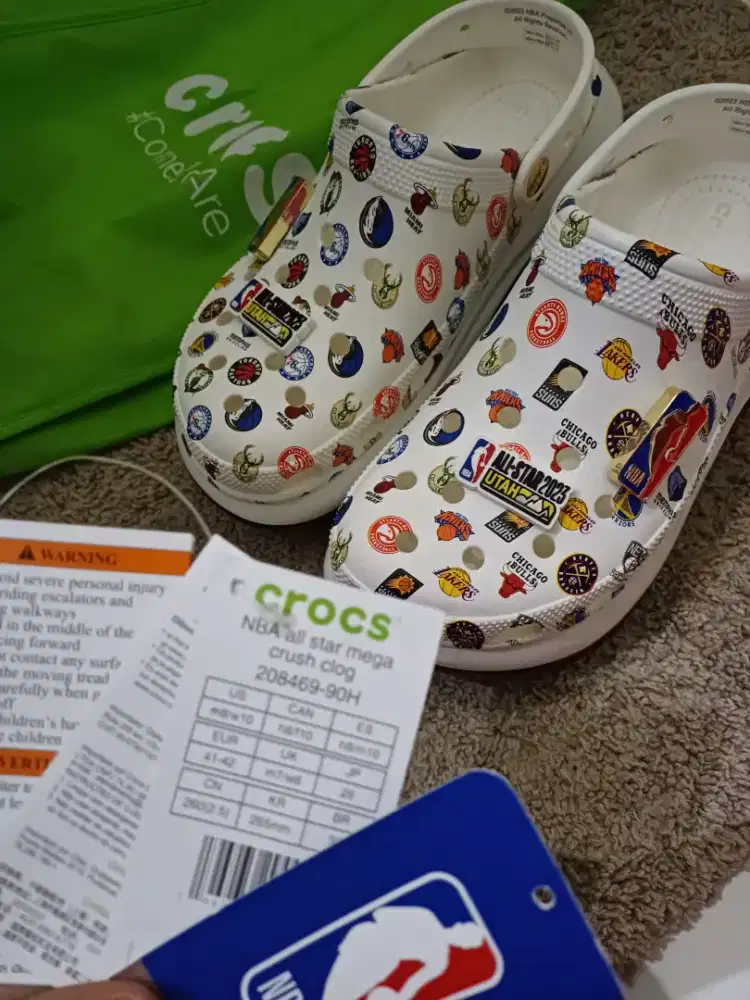 Crocs limited edition, CROCS X NBA