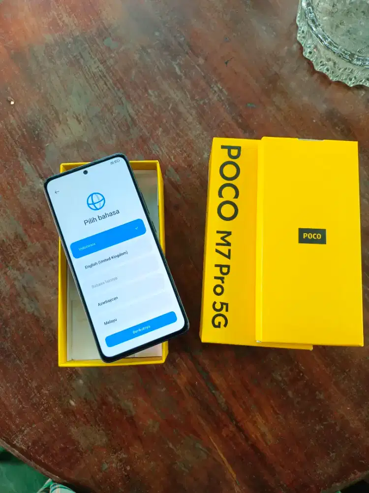 Poco M7 Pro 5G 8/256 mulus perfect buka foang umur 3hri NET nego BLOCK