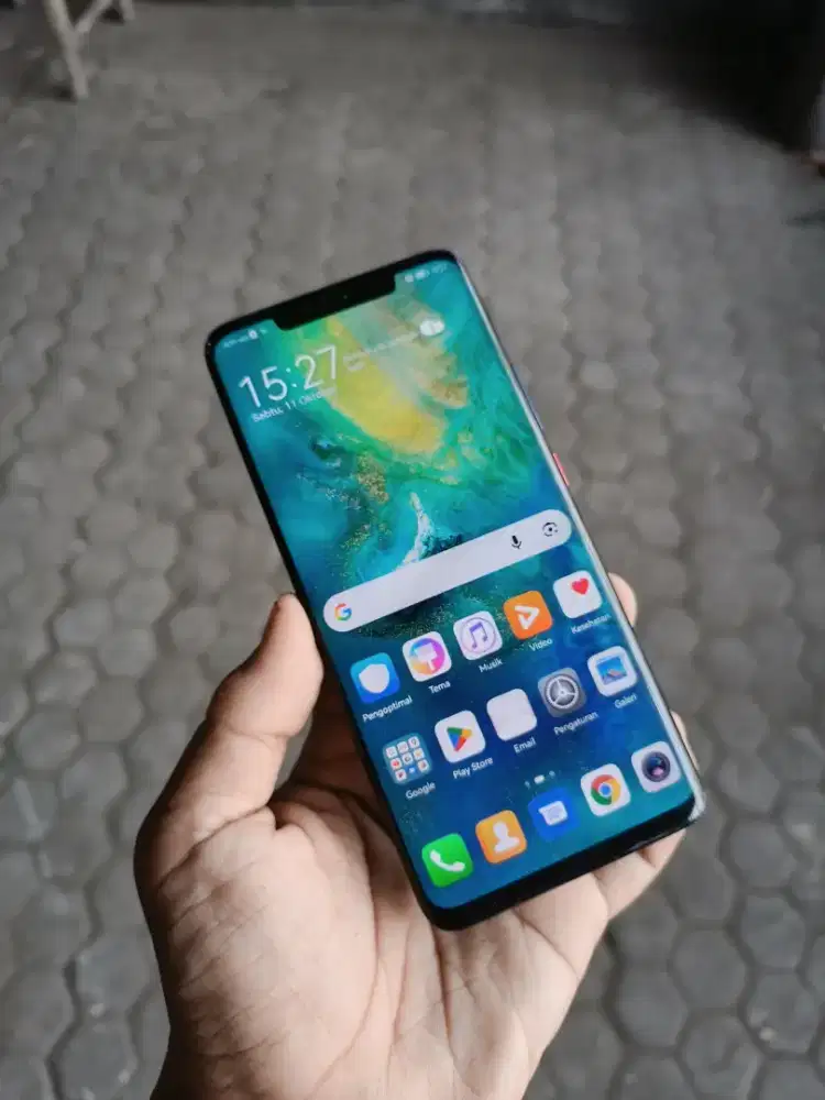 Huawei Mate 20 Pro Lengkung Bersih Resmi Indonesia