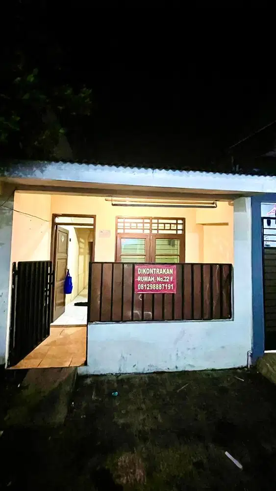 Rumah 3 kmr dikontrakan
