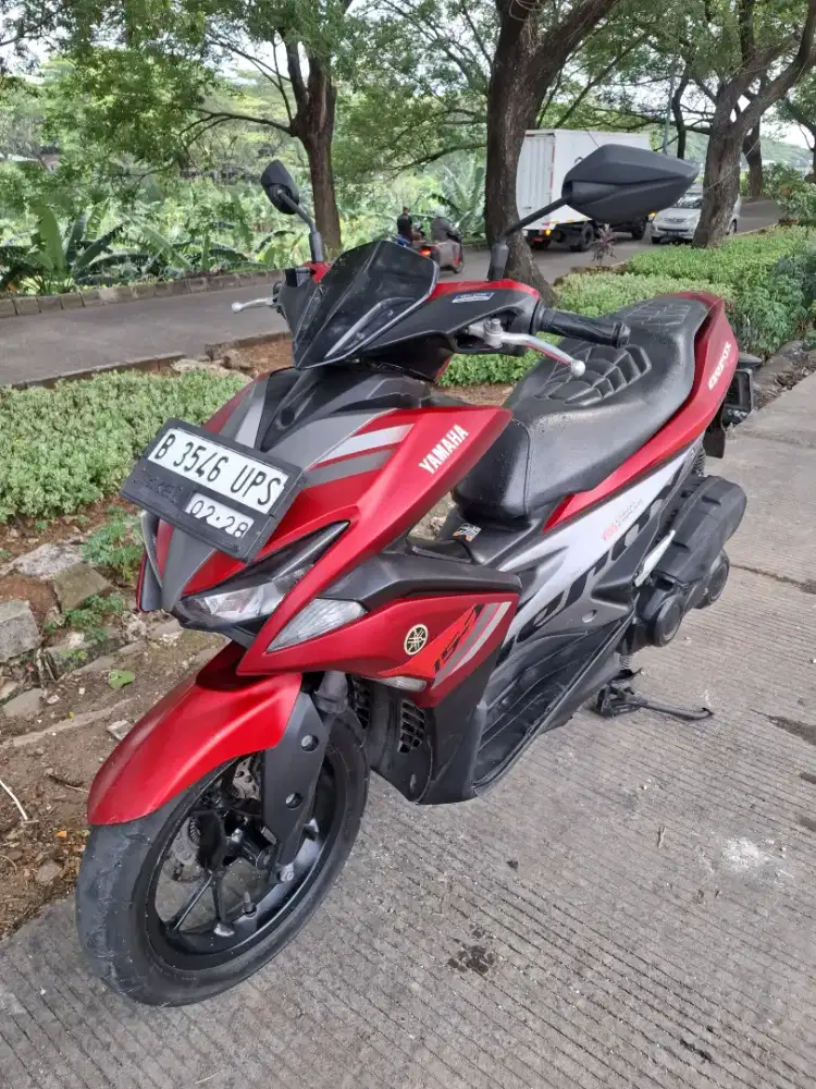 YAMAHA AEROX TAHUN 2018 PAJAK PANJANG SIAP PAKEK