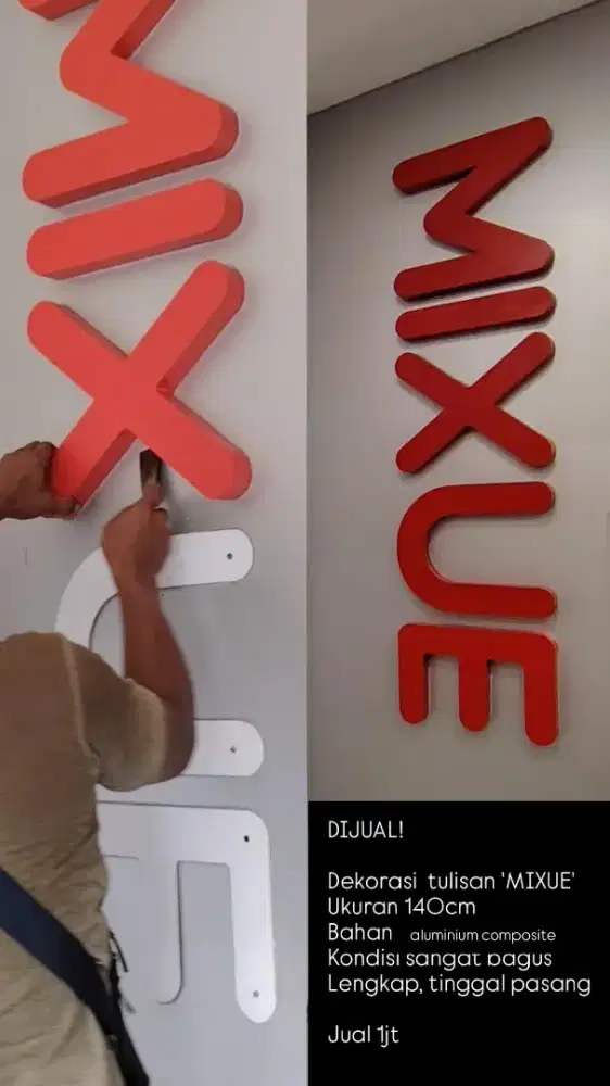 DIJUAL DEKORASI MIXUE