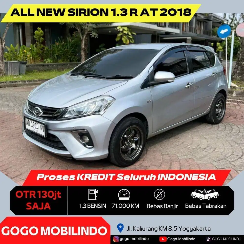 [Dp10jt] All New Sirion R Matic 2018 Plat AD ORISINIL Kredit Murah