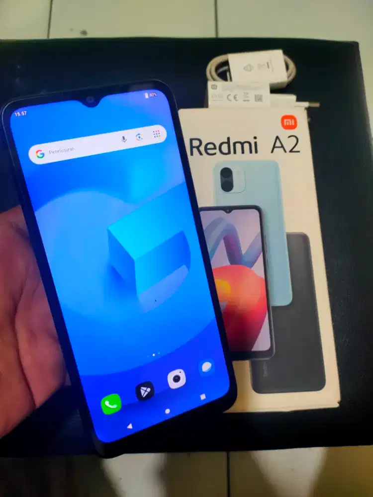 Redmi a2 ram 3/64 fullset no minus no cacad like new kamera jernih