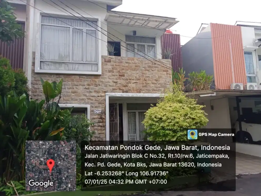 DIJUAL RUMAH CLUSTER BAGUS CLUSTER ANGKASA CIPINANG JAKARTA TIMUR