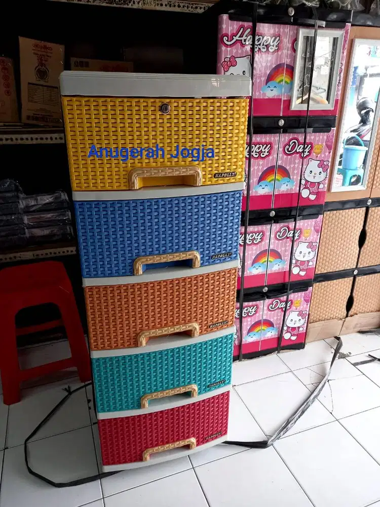 Lemari plastik Napolly Full colour s5
