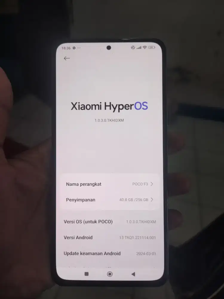 Poco f3 8/256 Fullset