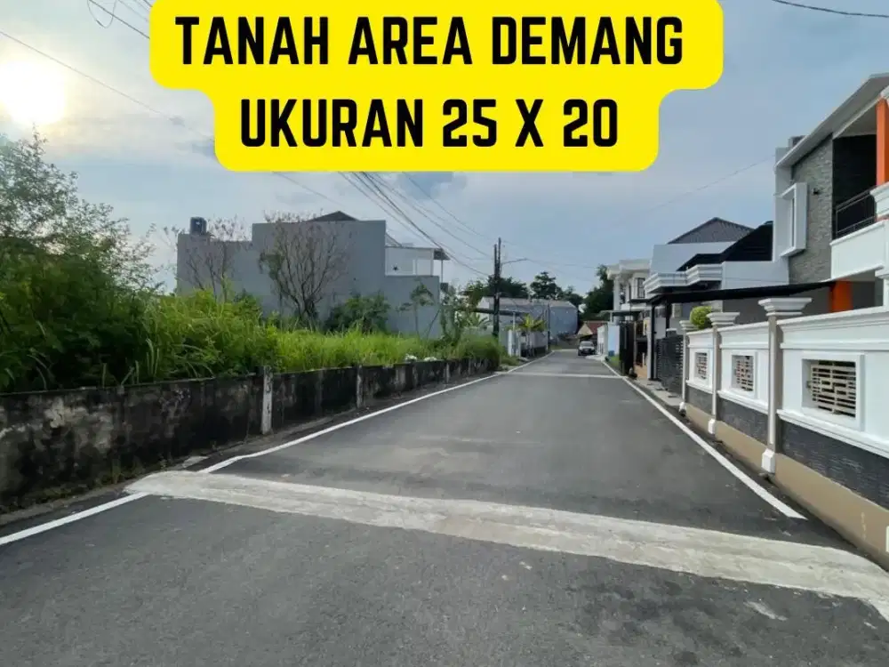 TANAH AREA DEMANG KOTA PALEMBANG
