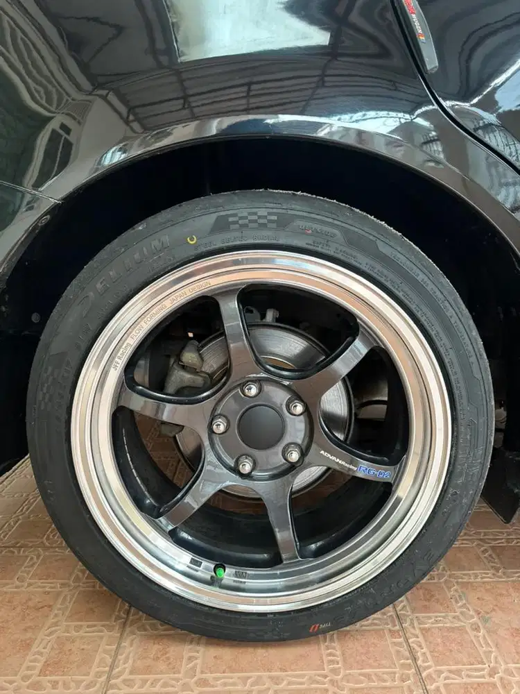 Velg Advan RGD2 Polish R17 Ban Delium Evoraze 2025