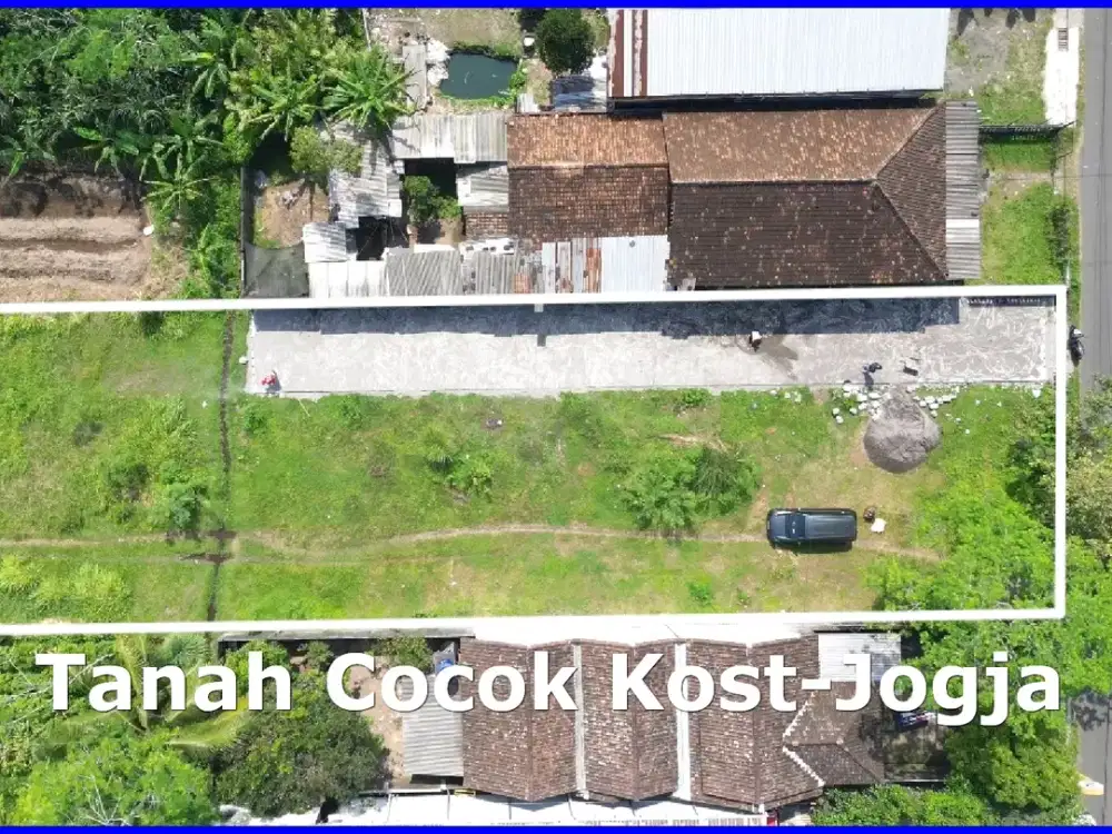 Tanah Jl. Magelang, Mangku Aspal SHM Siap AJB