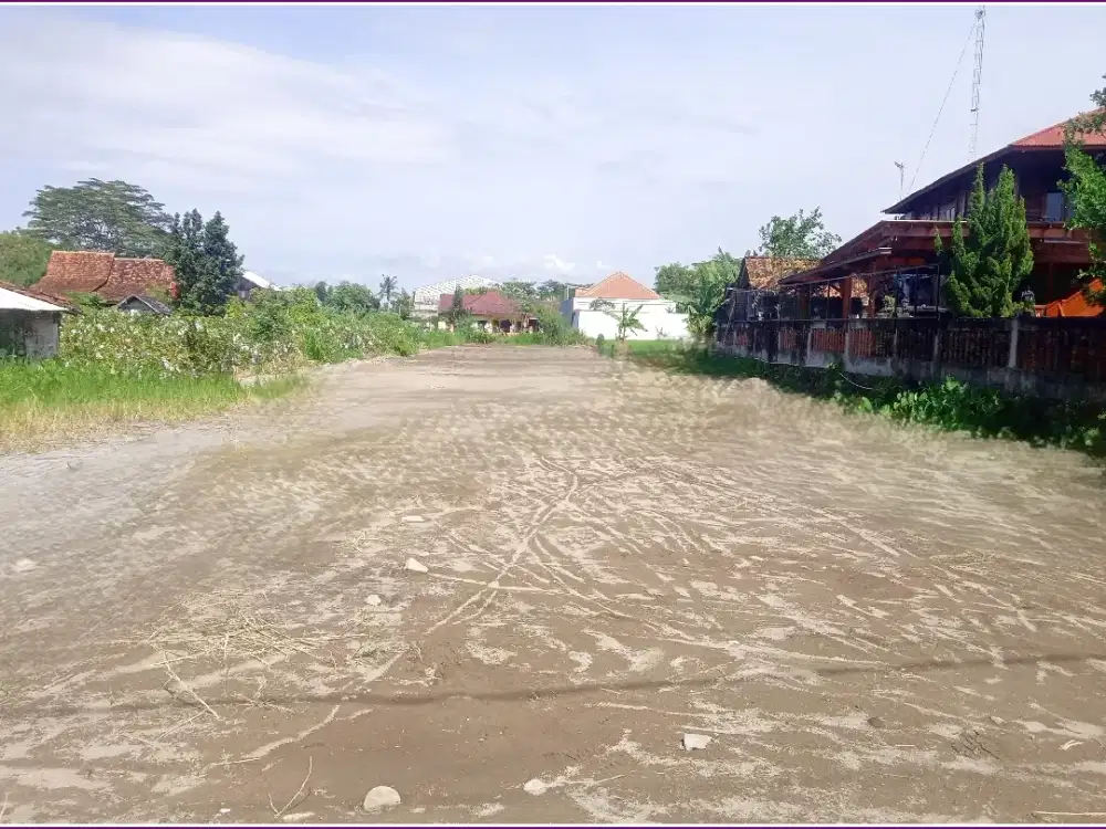 Tanah Sleman di Jl. Sawah Joglo Dekat STIM YKPN