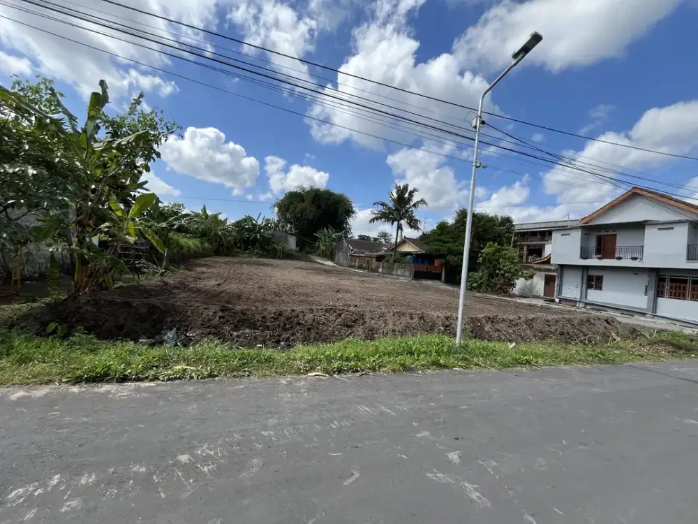 Tanah Siap Bangun Dekat Jalan Raya Kaliurang & UGM
