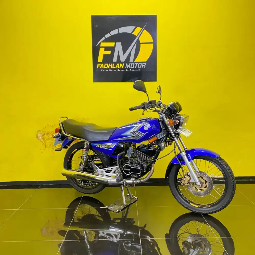 Yamaha RX King 2003 biru pajak hidup mesin halus