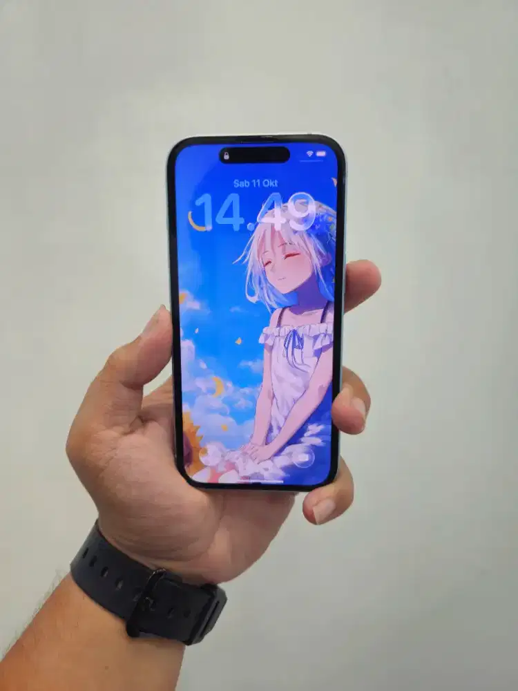 iPhone 15 Blue Ex iBox Resmi Garansi On