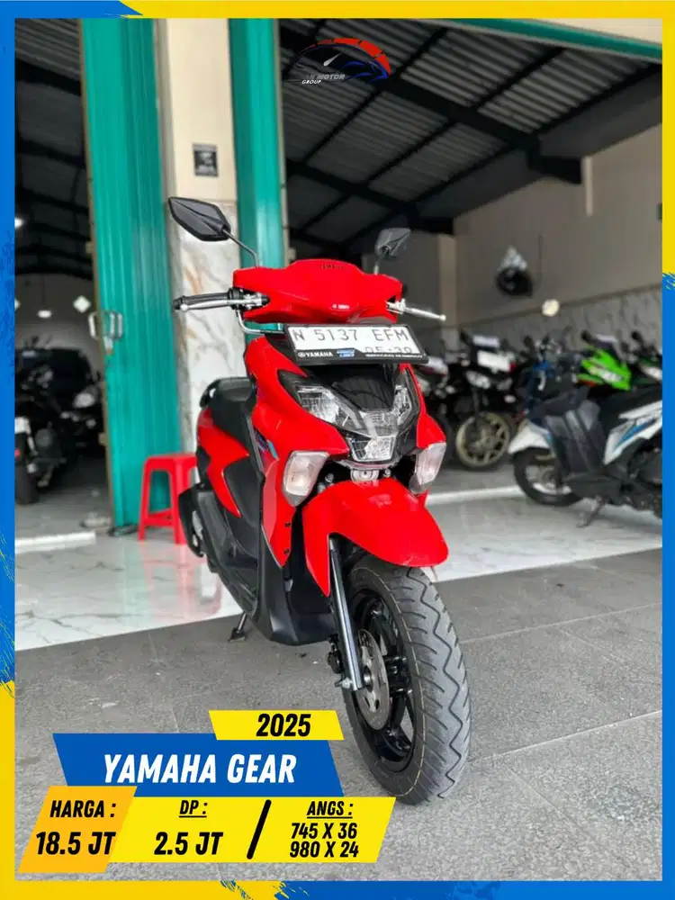 YAMAHA GEAR 2025 LIKE NEW MASZEHH HIKMAH MOTOR KEPUH
