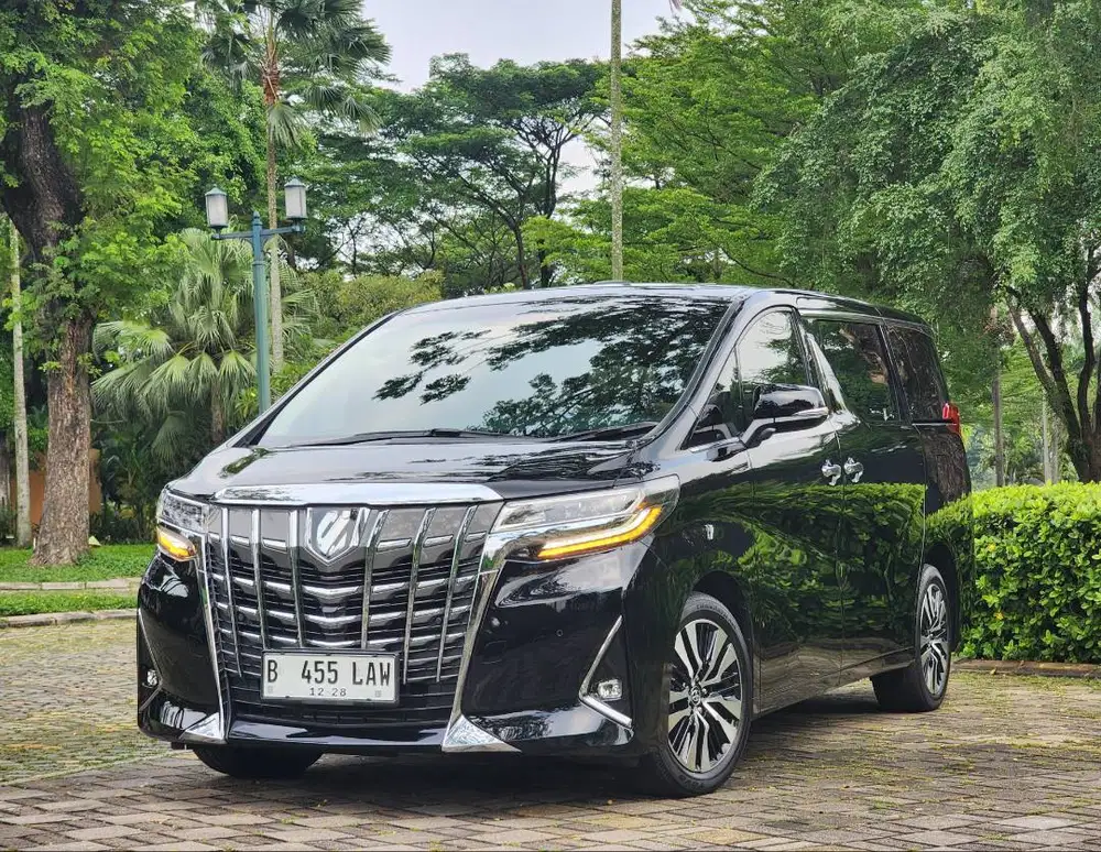 KM.34.RB PERFECT| ALPHARD G ATPM 2022 TSS HITAM FULL ORI RASA BARU !!