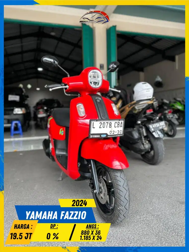 YAMAHA FAZZIO 2024 GAS POLL MASZEHH HIKMAH MOTOR KEPUH