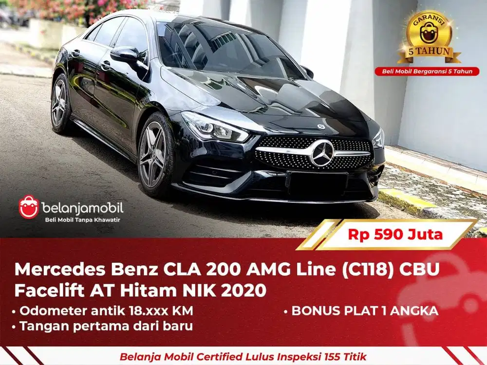 [ GARANSI 5TH ] Mercedes Benz Mercy CLA200 CLA 200 AMG 2020/2021