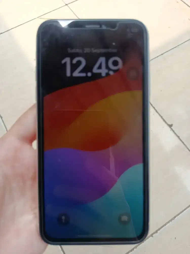 Iphone XR 128GB Lkp Sinyal Aman Face ID True Tone OFF Baca Detail