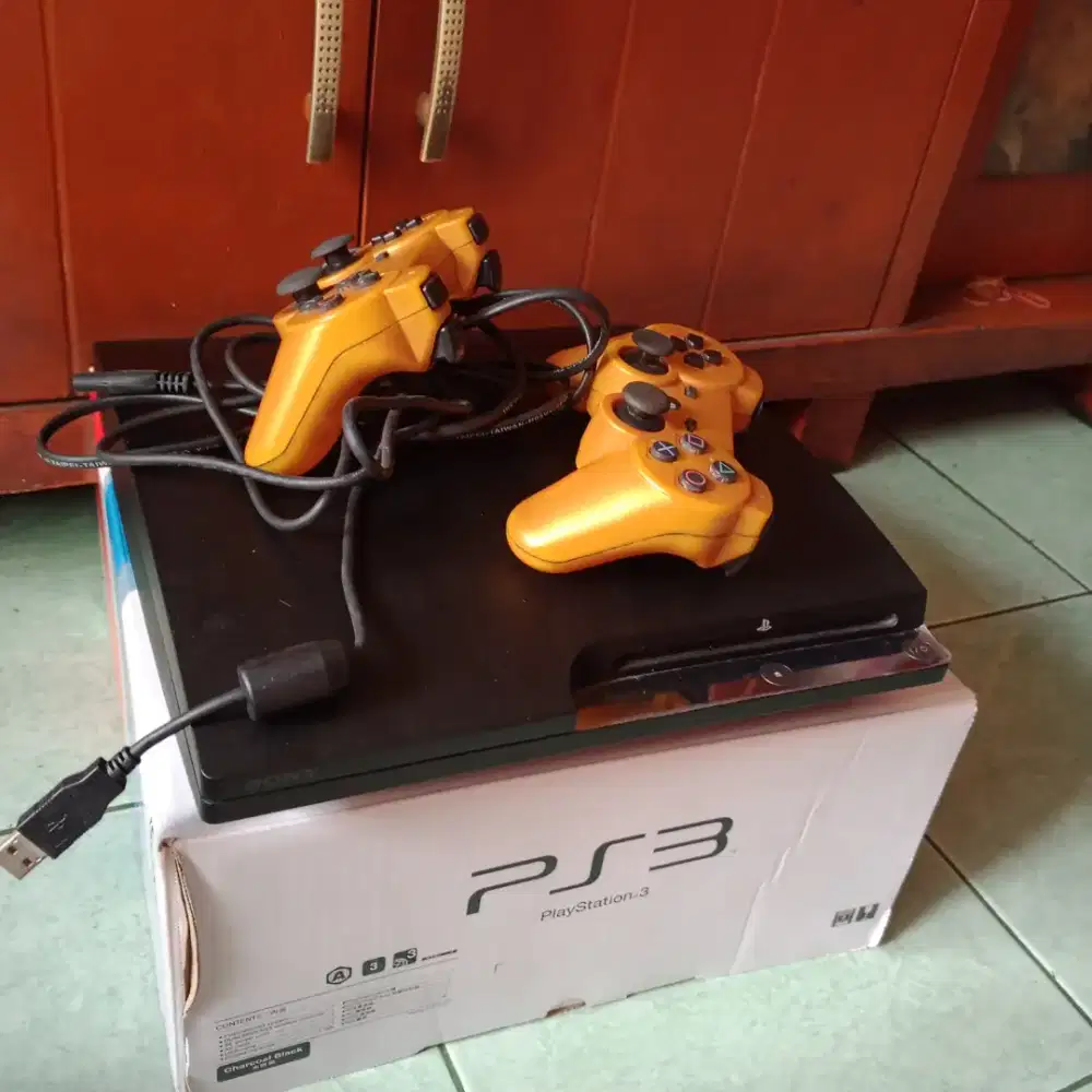 Jual PS 3 slim Hds 500 gb