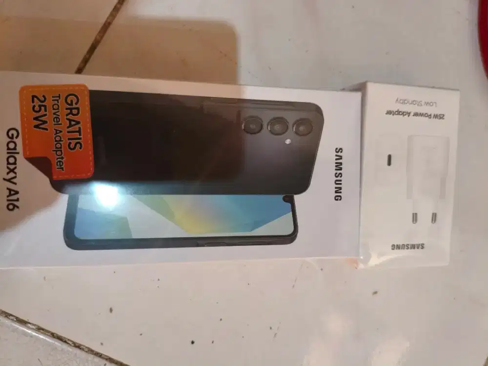 Samsung A16 8/128 Amoled Segel Garansi Resmi