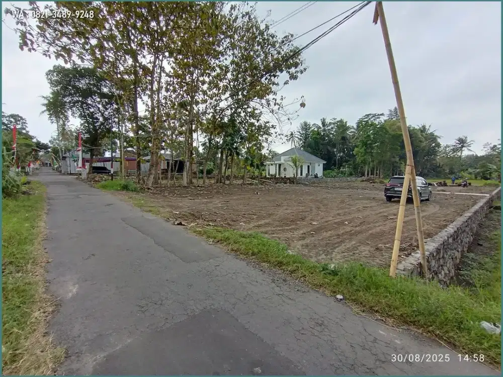 SHM Siap AJB, Tanah Dijual Jogja : Cocok Villa View Merapi