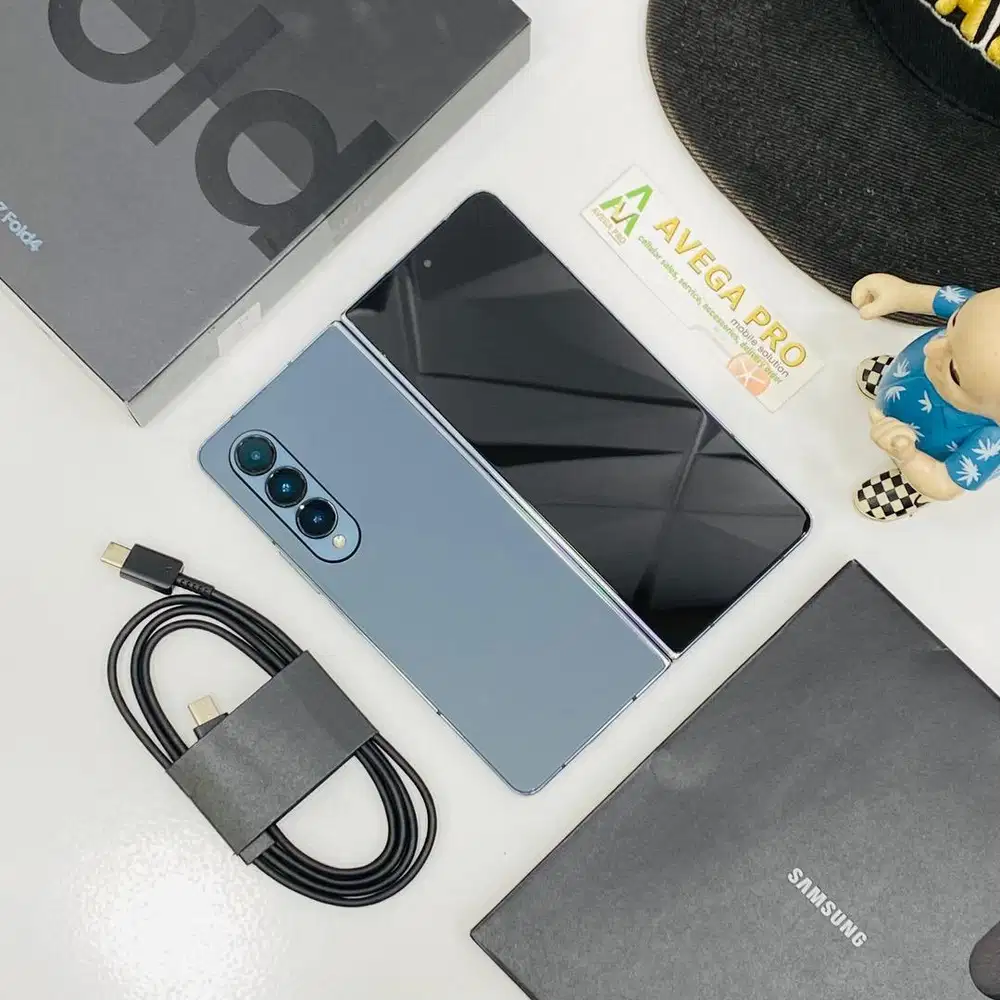 Second samsung galaxy z fold 4 12/512 gb space graygreen garansi resmi