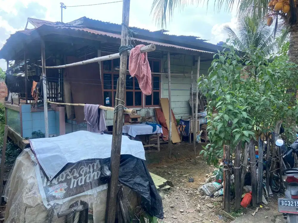jual cepat rumah panggung dan tanah di pakjo lr. swadaya