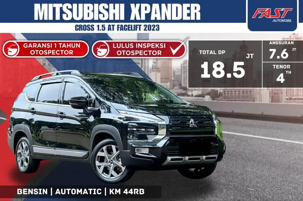 MITSUBISHI XPANDER CROSS 2023 FACELIFT 1.5 AT KM.44RB PAJAK PNJNG #F2S
