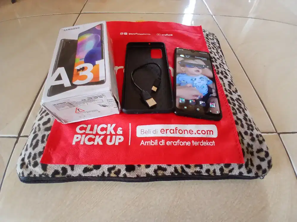 Bismillahirrahmanirrahim dijual BU HP Samsung A31 5G Ram 6GB/128GB NFC