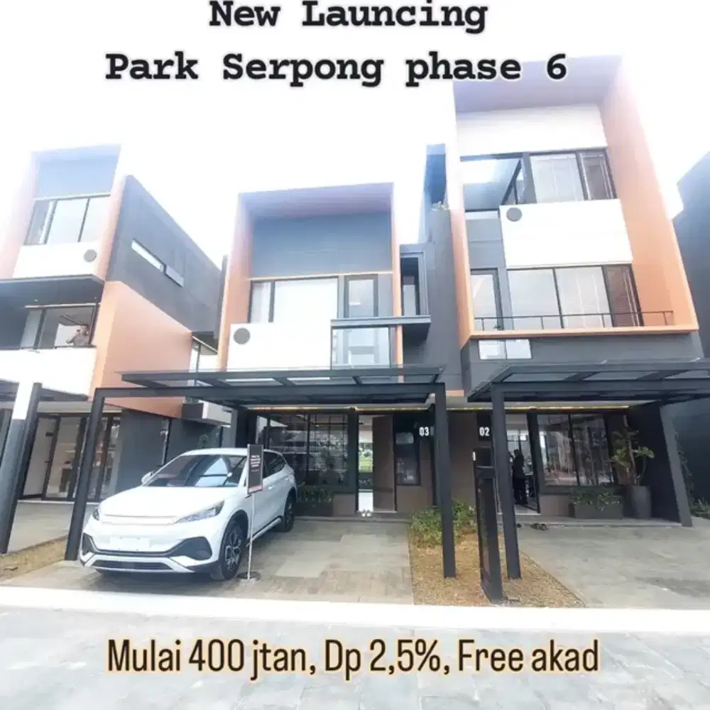 Dijual Rumah Baru Park Serpong Phase 6 dekat gading serpong