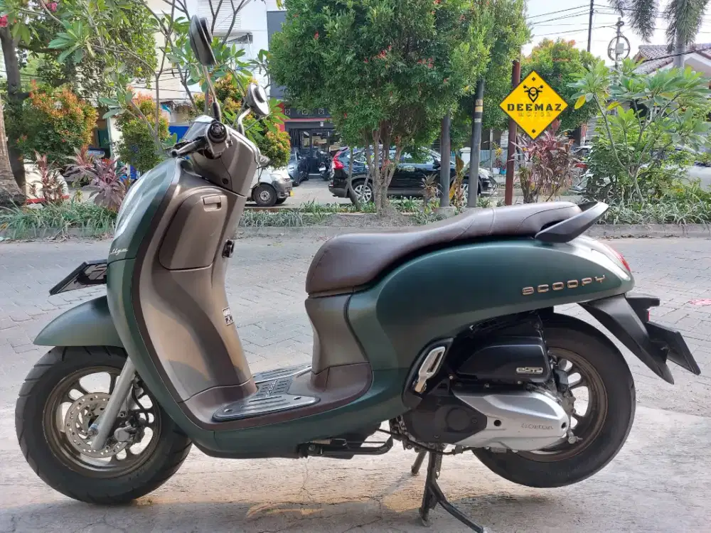 (DP 300)‼️ Plat B TangKot Scoopy Prestige Keyless Hijau 2022