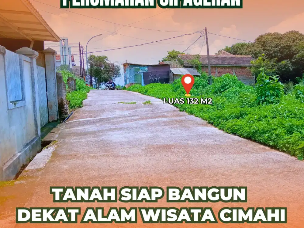 Tanah Murah Cipageran Cimahi, Cocok untuk Investasi dan Perumahan