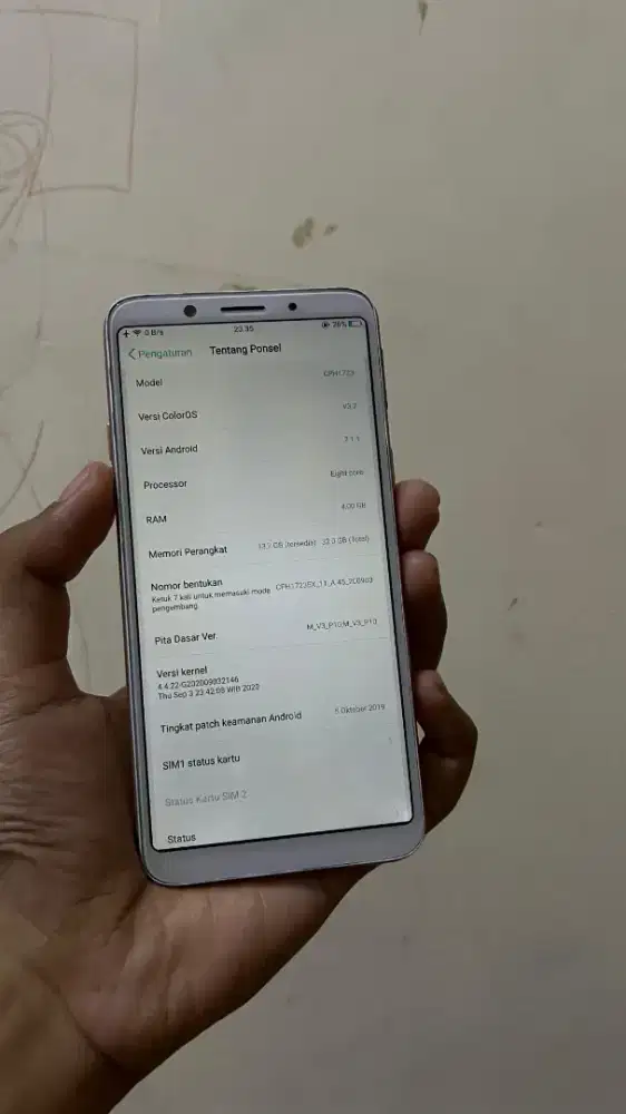 Oppo f5 ori. Ram 4/32gb