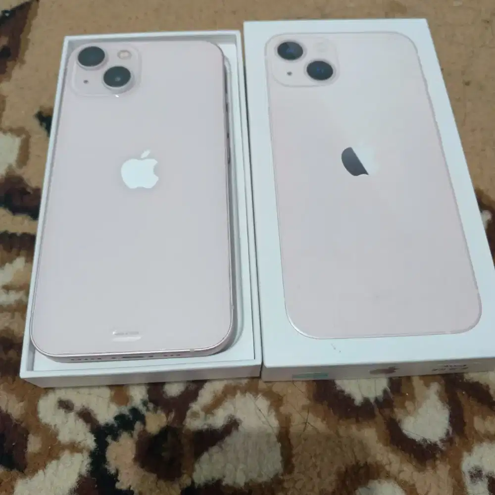 Iphone 13 ibox warna pink 128