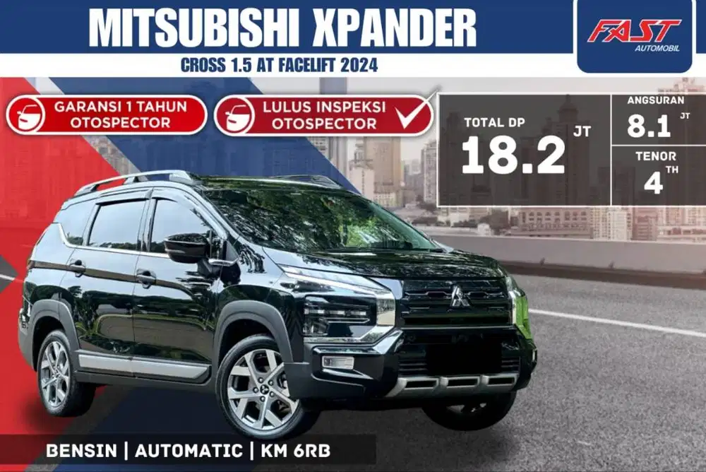MITSUBISHI XPANDER CROSS 2024 FACELIFT 1.5 AT LOW KM.6RB LIKE NEW#F4ST