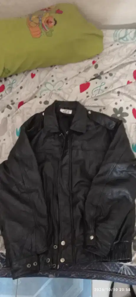 jaket kulit asli