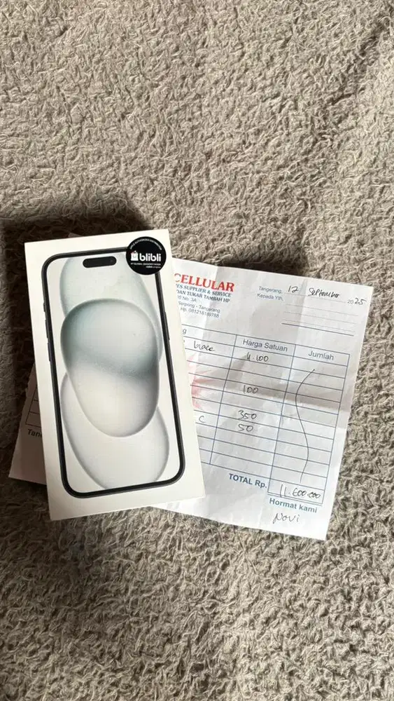 Ip 15 basic black ibox blibli