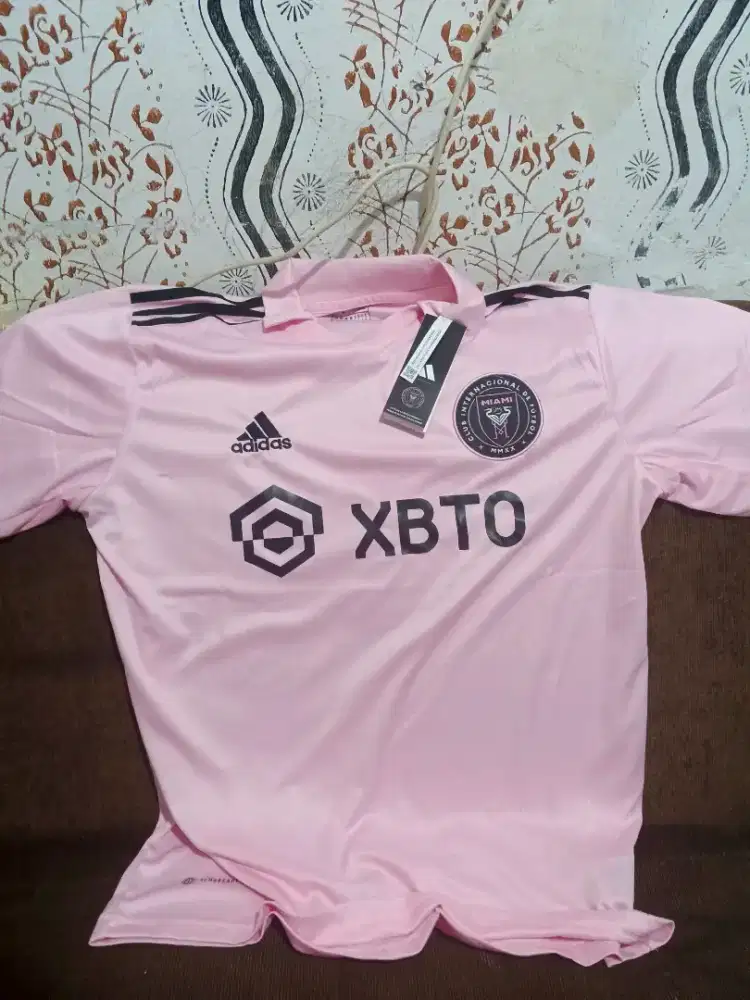 Jersey Inter Miami Size L edisi kegedean Barang Baru Jual Rugi aja