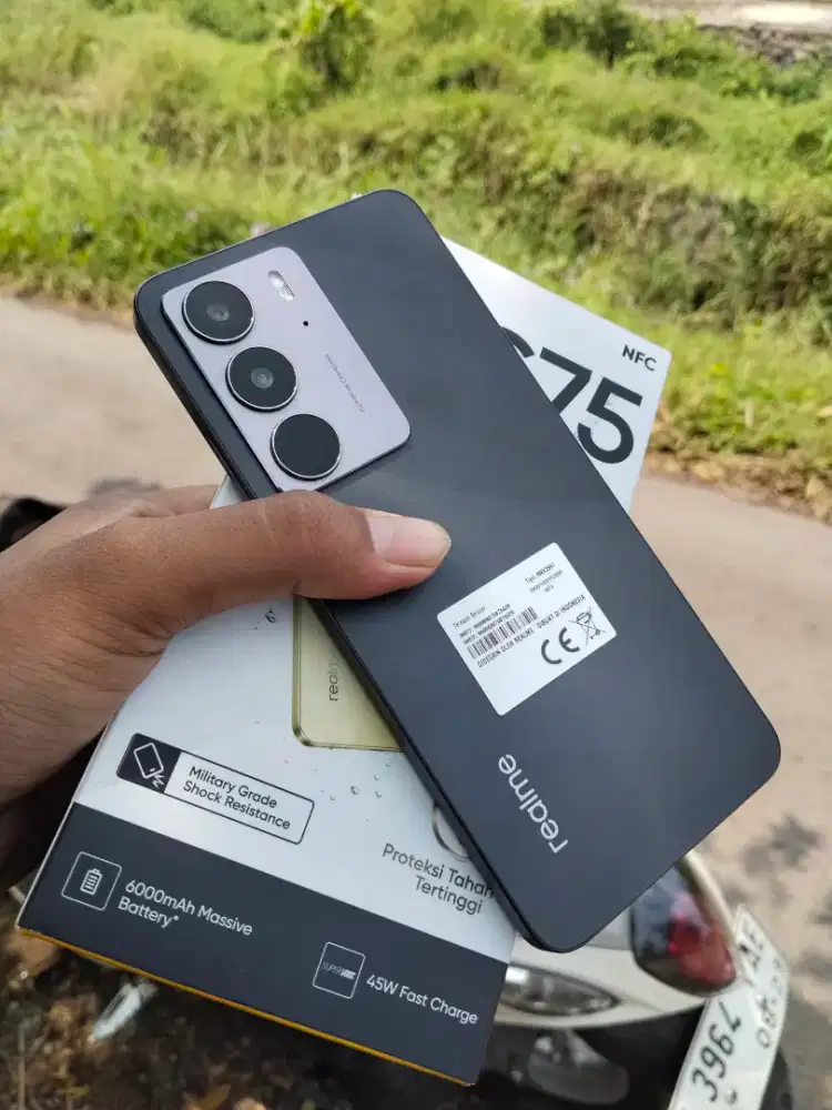 Realme c75 8gb 128gb tahan air like new
