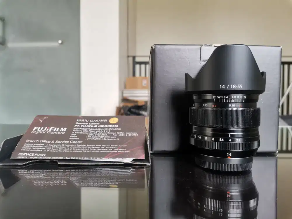 Fujinon xf14mmf2.8 fullset ex ffid